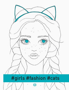#girls#fashion#cats