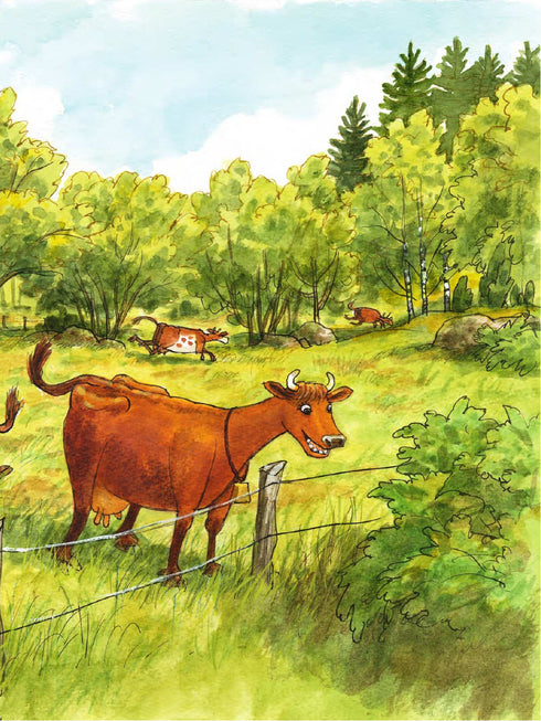 How Mama Moo Met Crow for the First Time