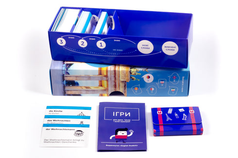 Ordförrådskort, instegsnivå. Tyska A1