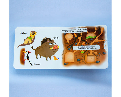 Skogsdjur. Lär dig, lek, snurra, skjutsa - 9789669367525