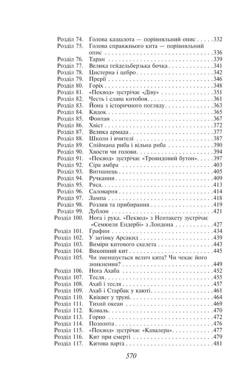 Мобі Дік, або Білий Кит