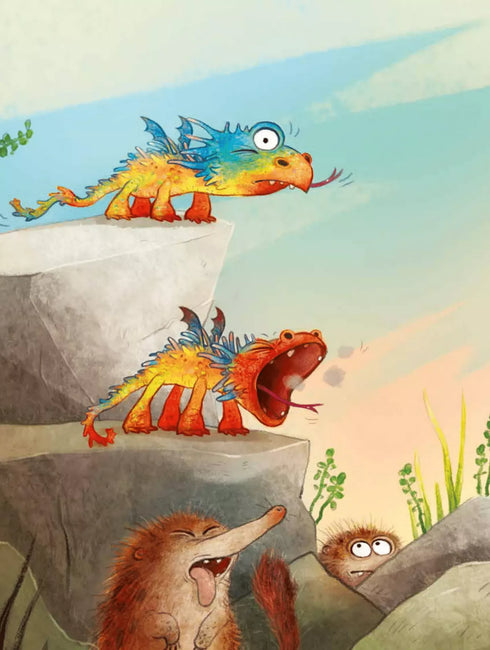 Punko — liten drake-dumskalle