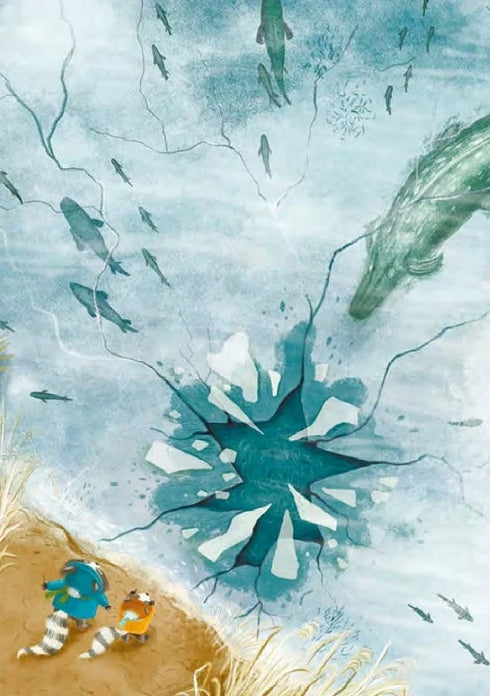 Julstämning av busiga tvättbjörnar, eller hur Morsik sökte efter ett mirakel - 9786176146797