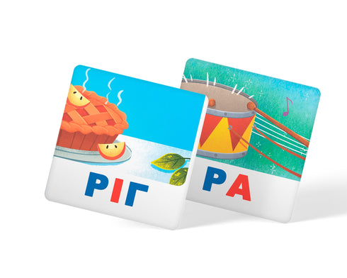 Smarta kort. Läser i stavelser. 30 kort - 9786175475621