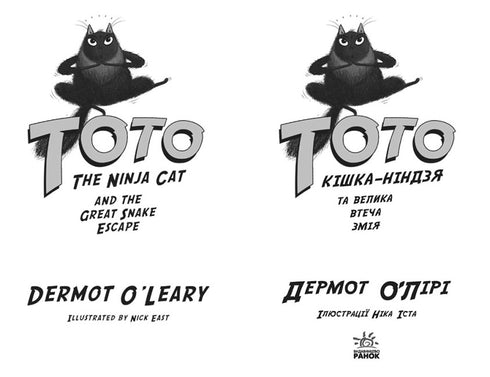 Till till. Ninja-katten och den stora ormen flyr. Bok 1