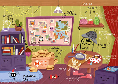 Josephine ärter. Detektiv ekorre