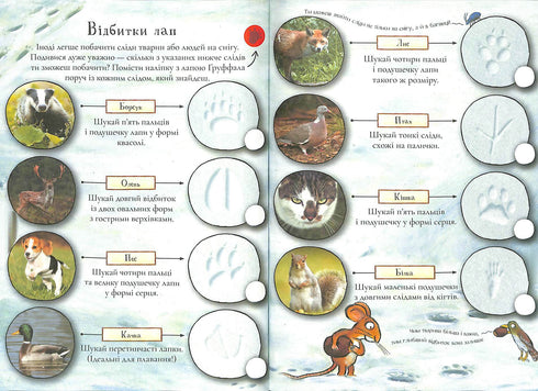 The Gruffalo. Autumn and Winter Paths