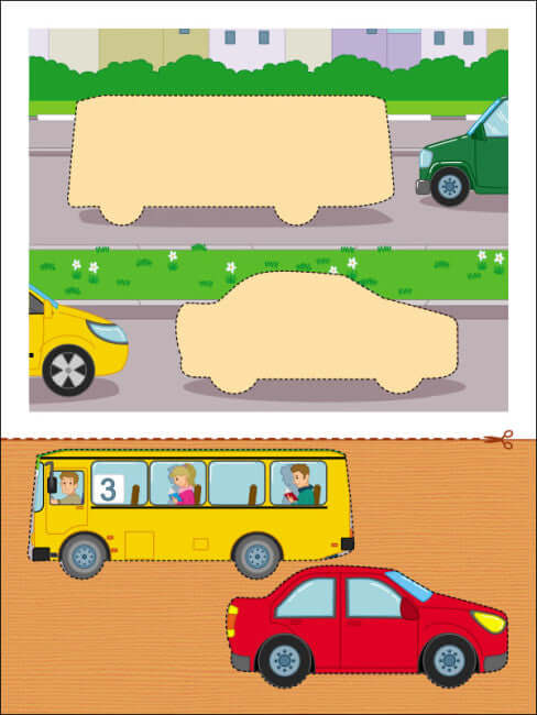 Аплікації. Рівень 6. Силуетне вирізання