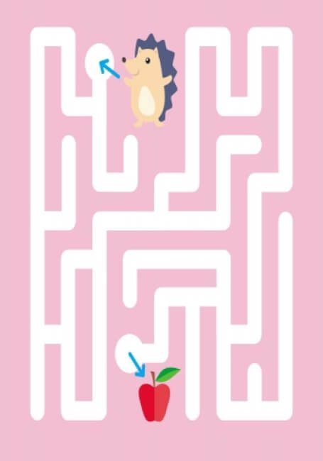 Багаторазові лабіринти. Їжачок