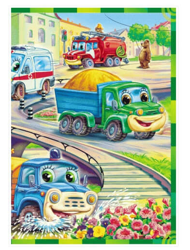 Знайди і покажи. Гудуть мотори